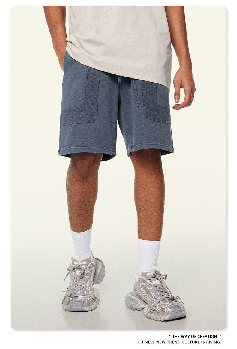 Washed Heavyweight Short Sleeve T-Shirt & Short Sweatpants Setup