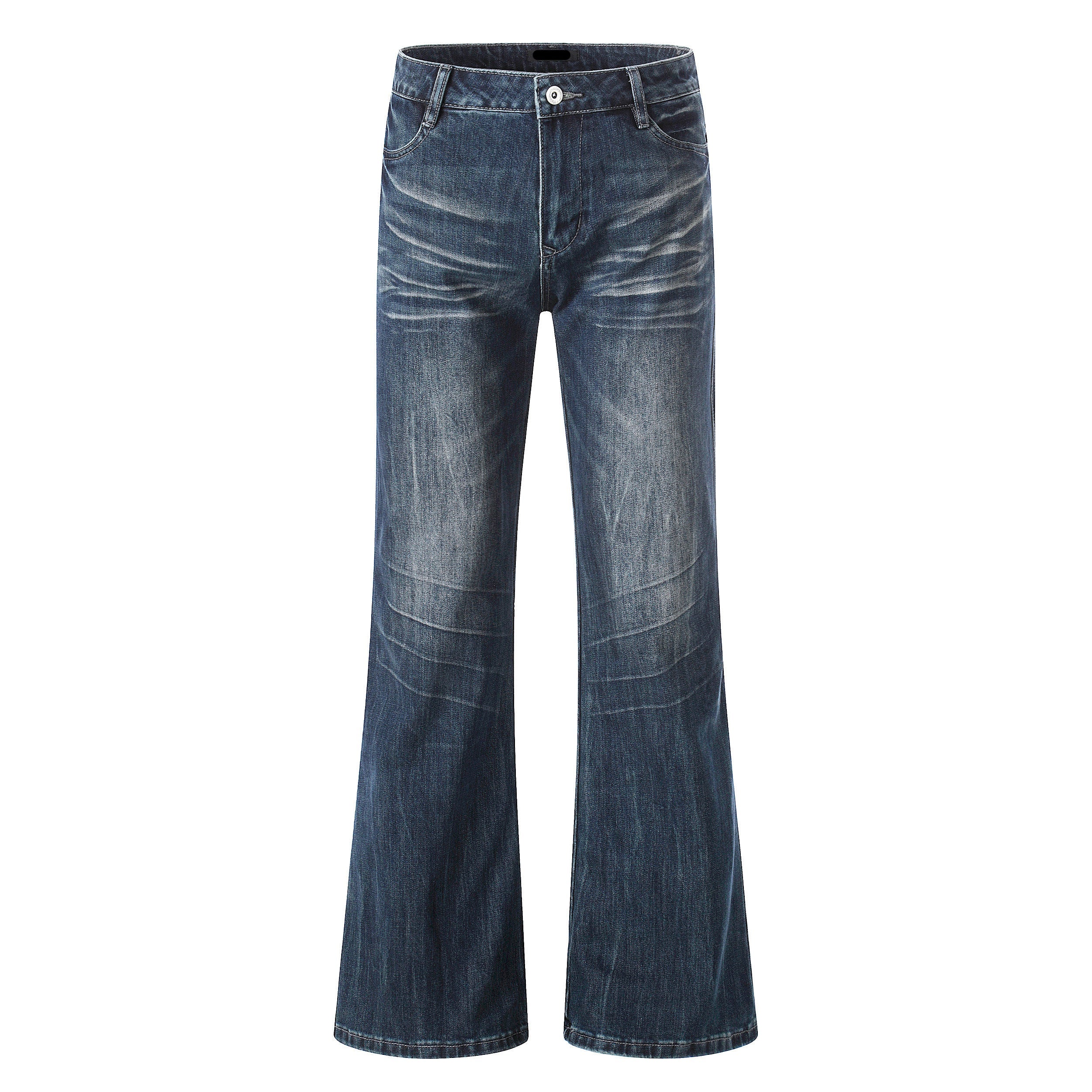 Washed Fade Flare Denim Jeans