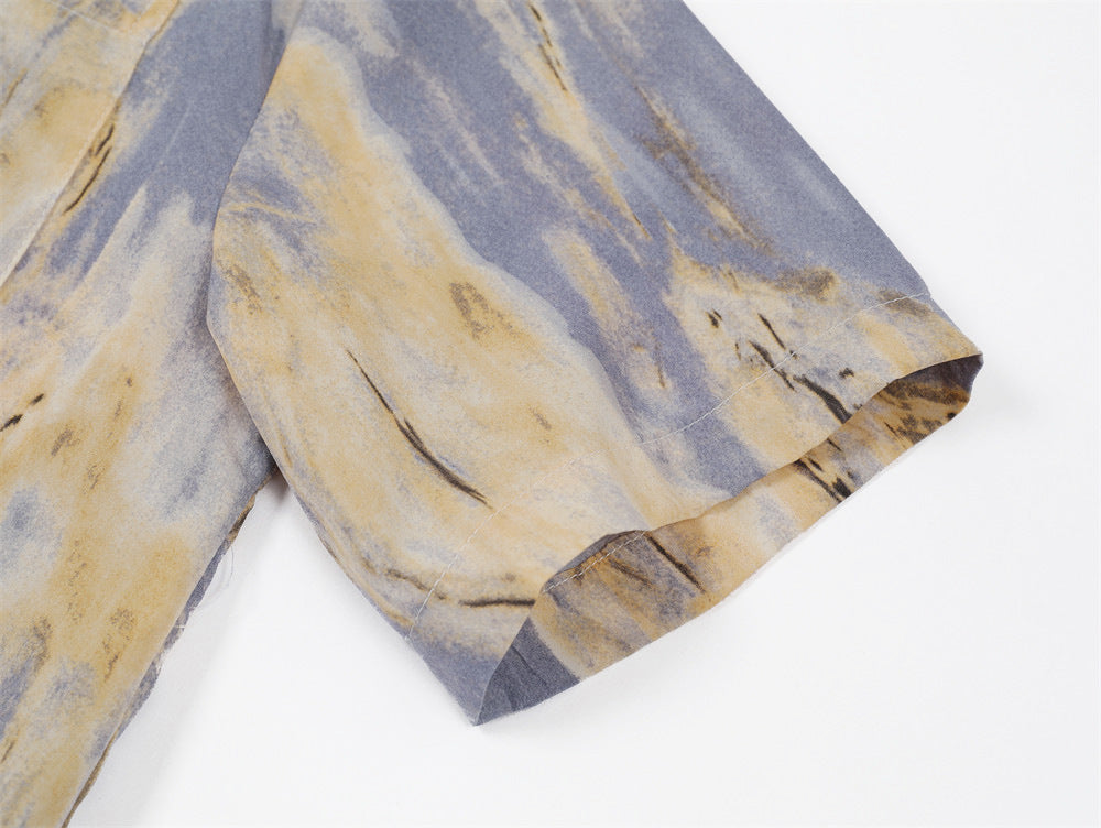 Camisa de verano con efecto tie-dye de Wasteland