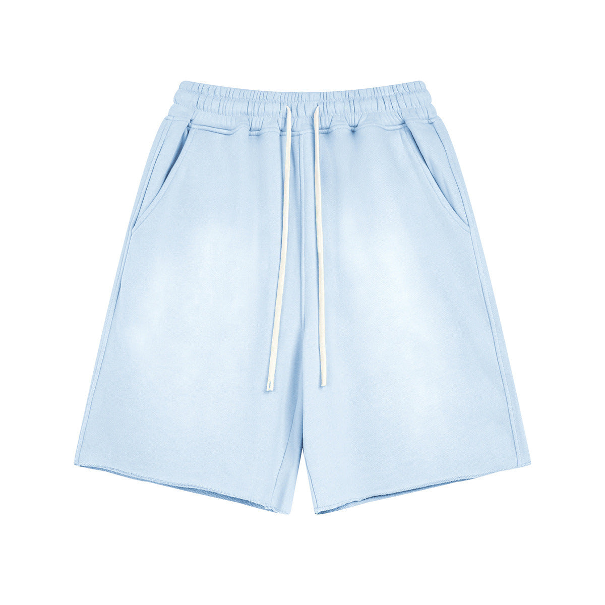Oversize Spray-dyed Short-sleeve T-shirt & Spray-dyed Short Sweatpants Setup