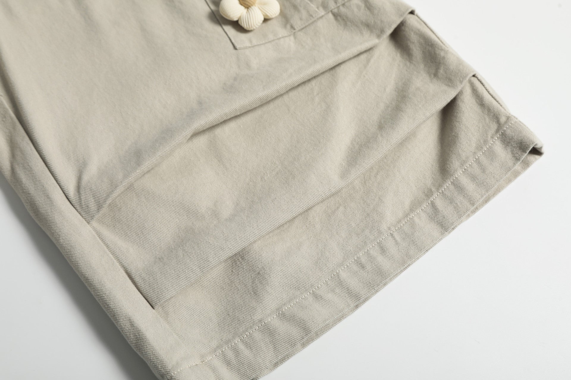 Multi-Pocket Straight Short Cargo Pants