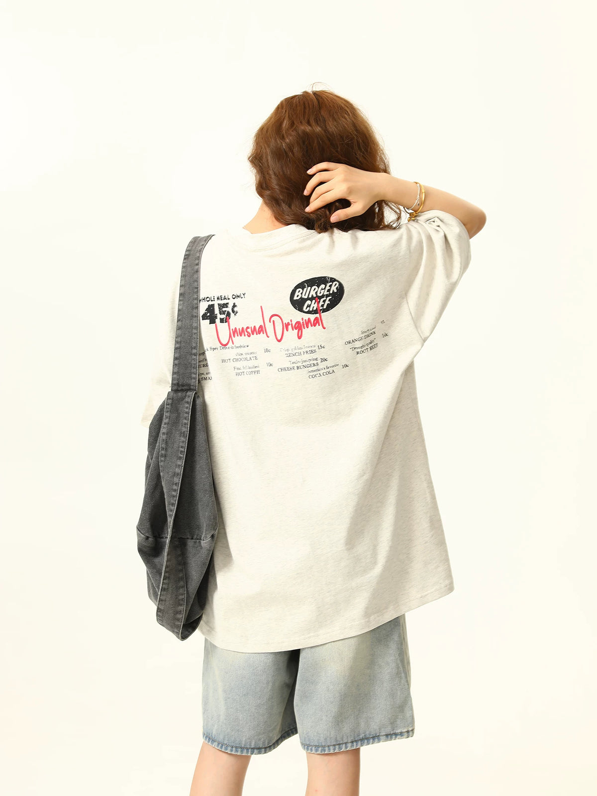 Oversize Print Short Sleeve T-Shirt