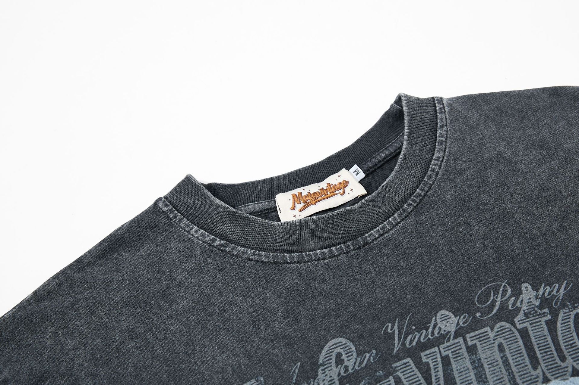 Washed Dog Graphic Cotton Oversize Short Sleeve T-Shirt