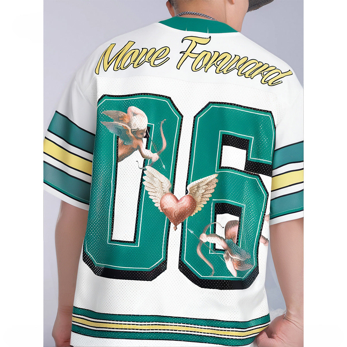 Oversized Graphic Jersey T-Shirt