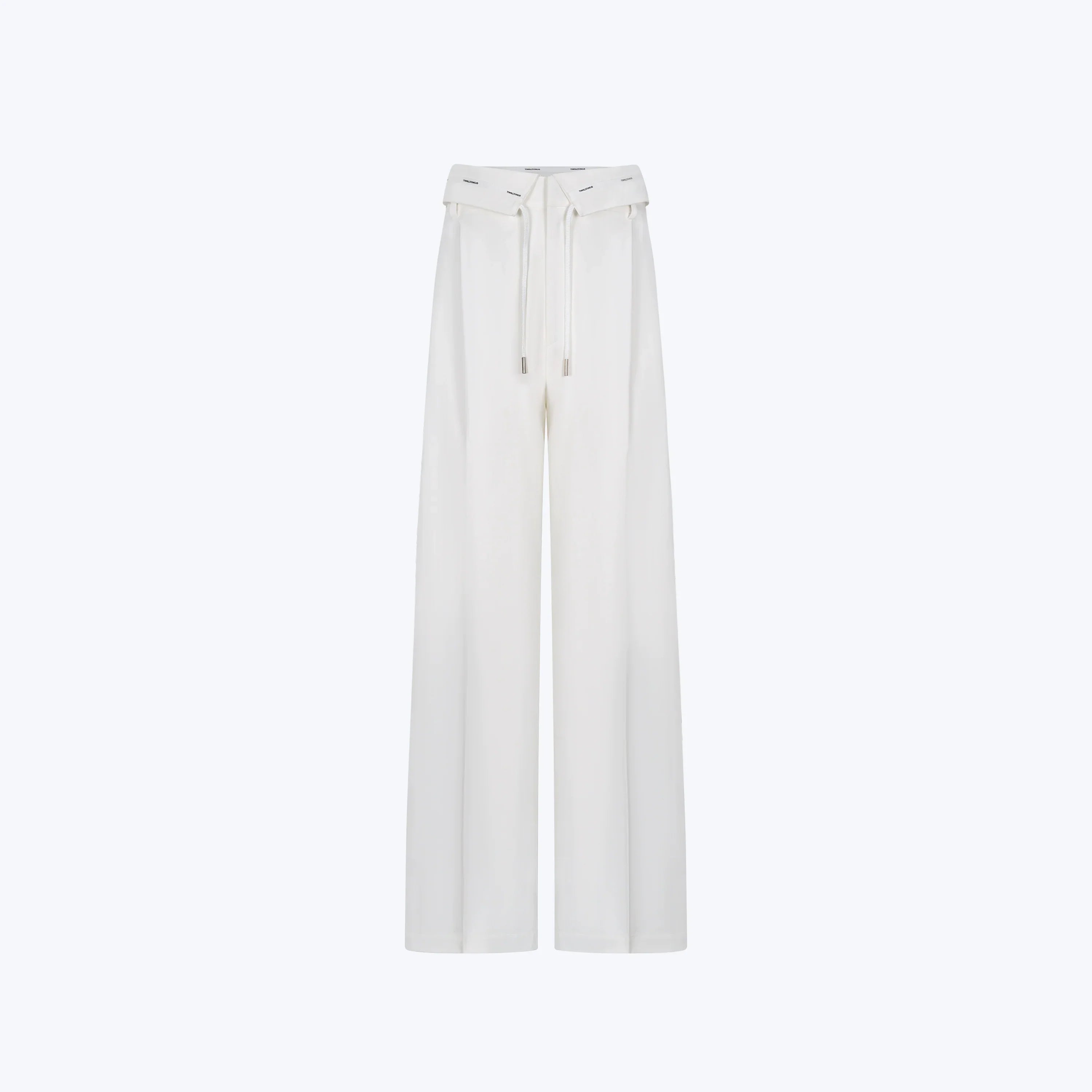Sailor Collar V-neck Long Sleeve Shirt & Short Sleeve Shirt & Wide Leg Trousers & Short Trousers Setup