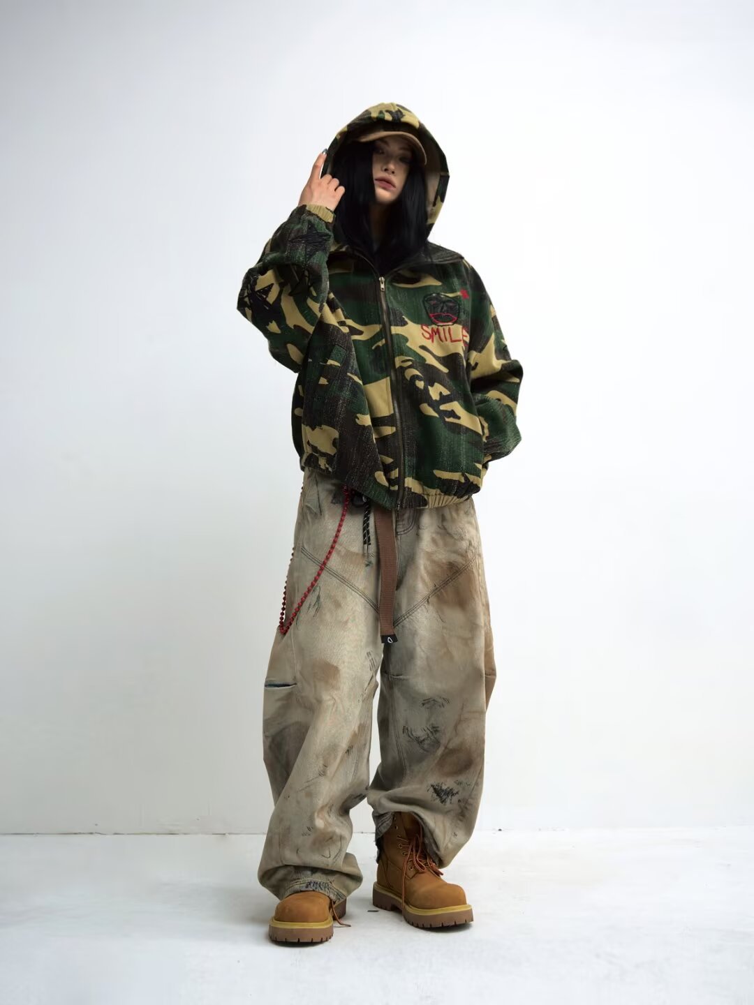 Jean ample Lazy Wasteland