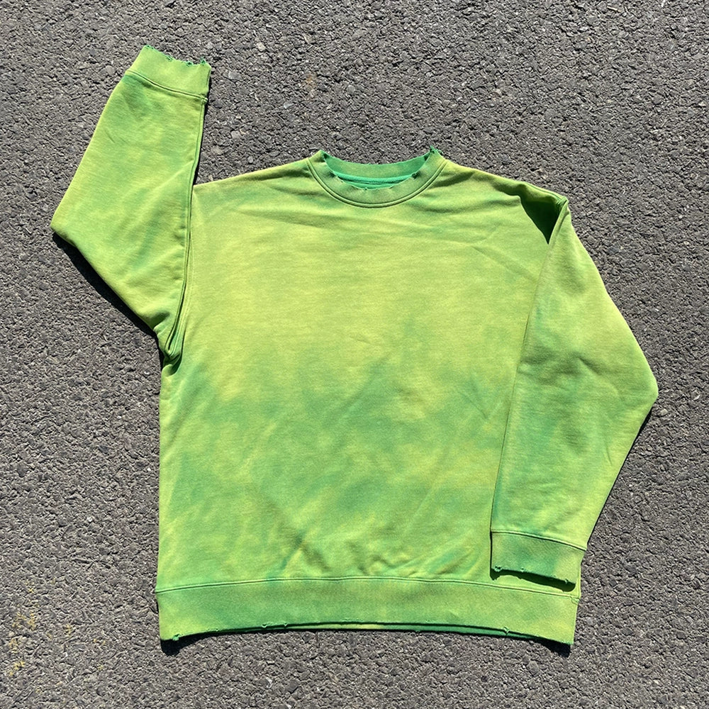 Gradient Spray Washed Sweatshirt