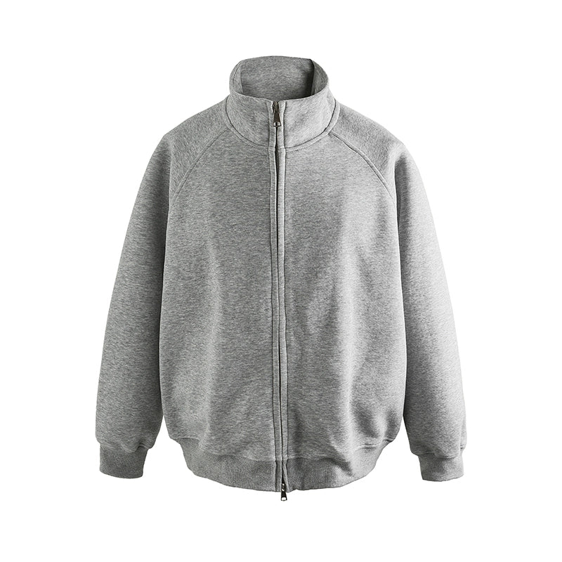 Heavyweight Double Ziper Sweatshirt