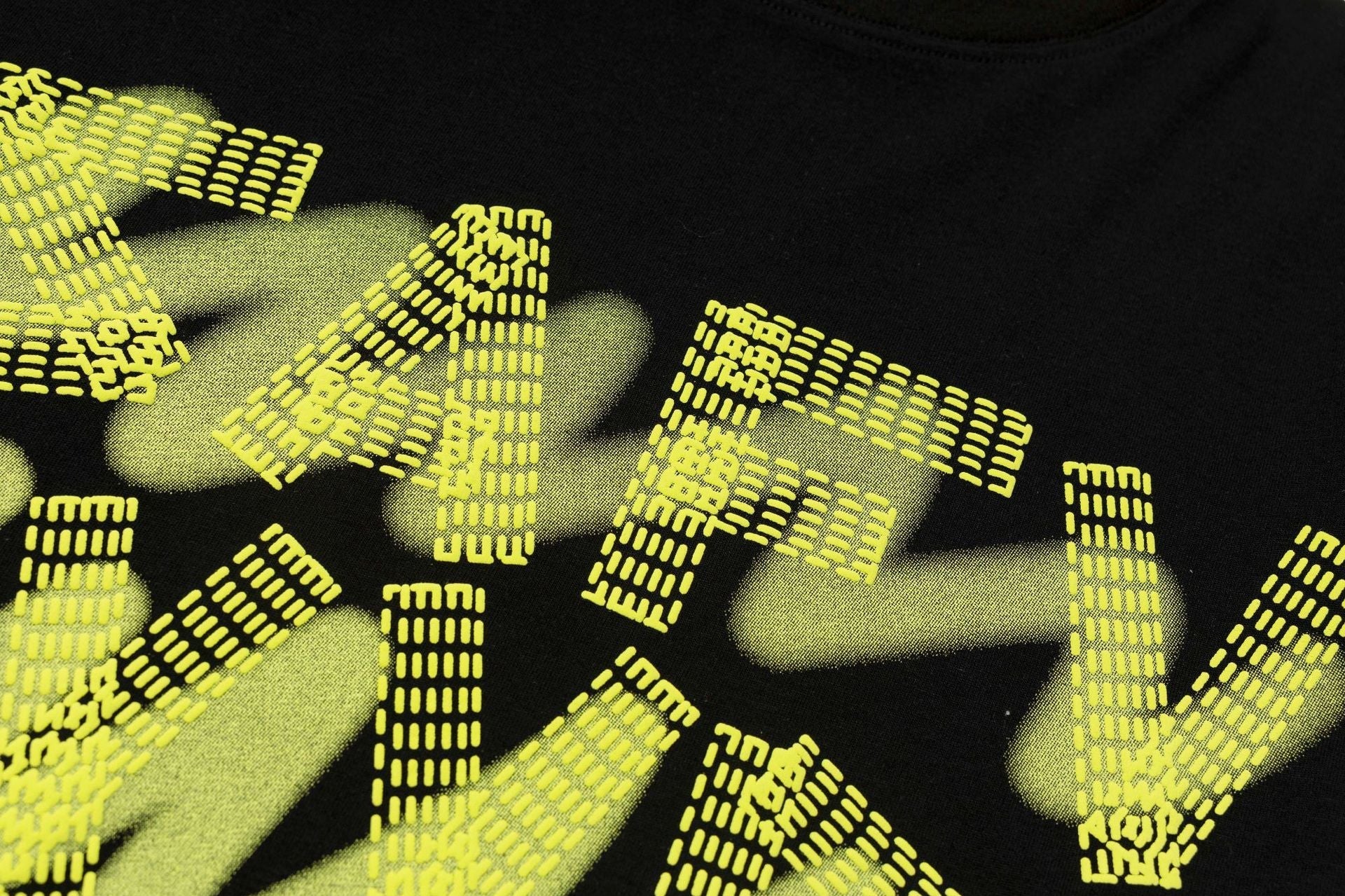 Foam Letter Print Short Sleeve T-Shirt