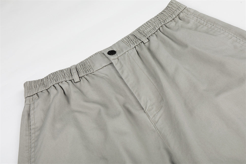 DAXUEN Wide-leg relaxed-fit pants with balloon silhouette