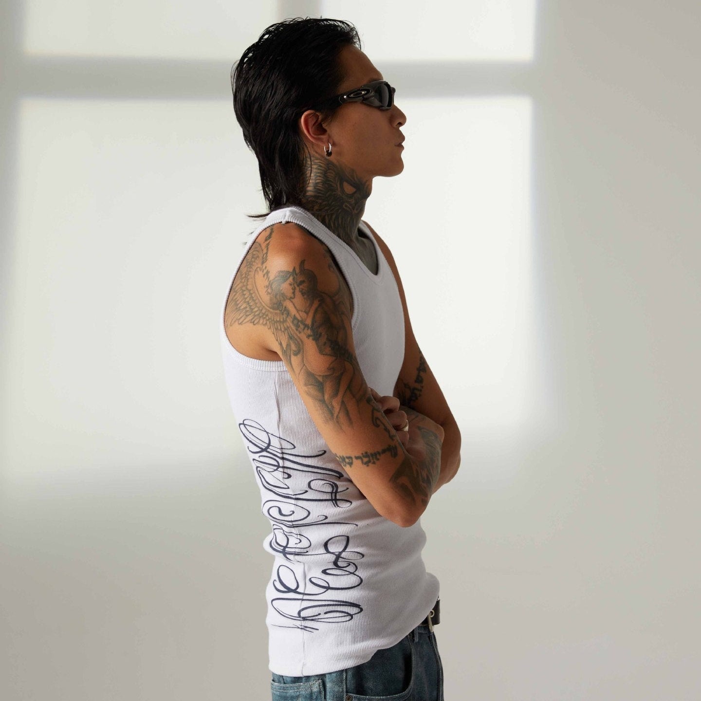Logo Letter Print Tank Top