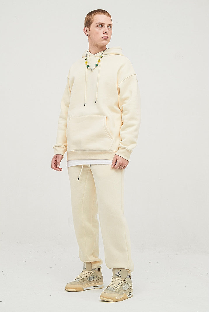 white hoodie