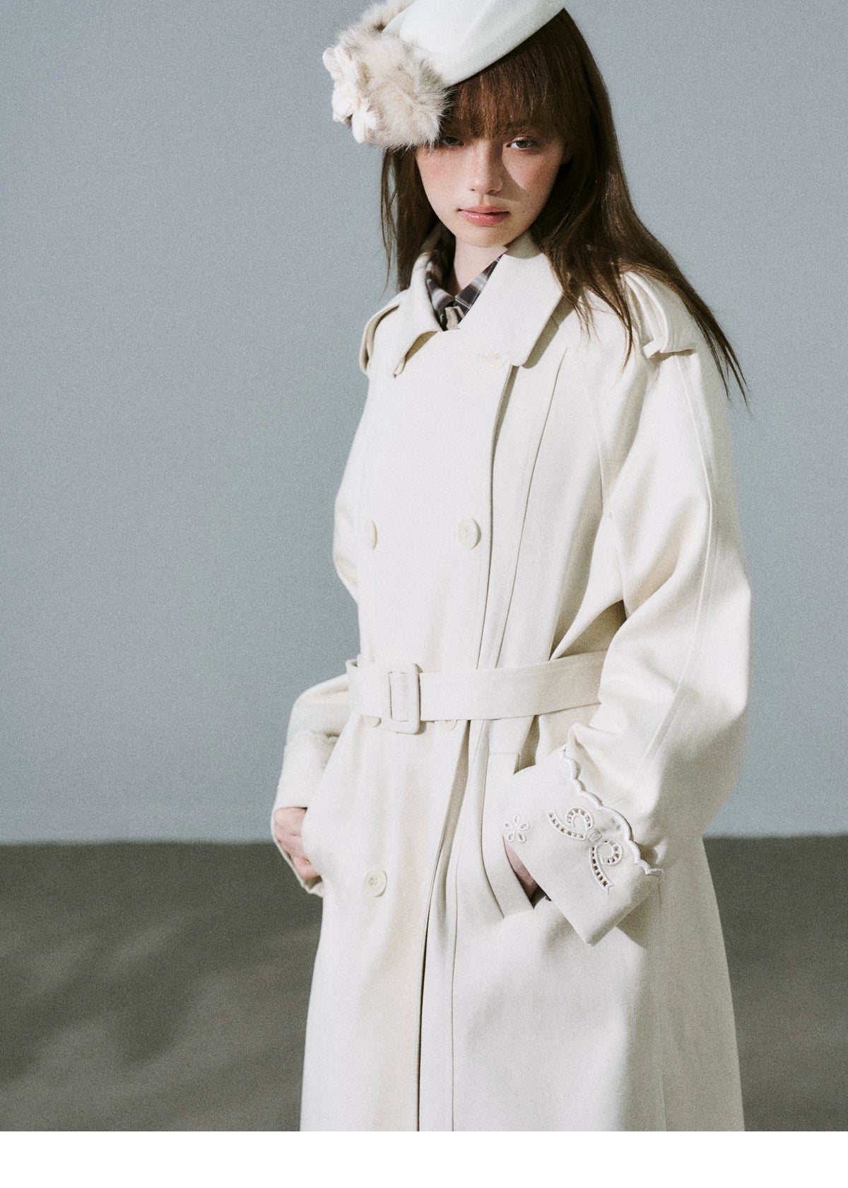 Double-Breasted Trench Coat