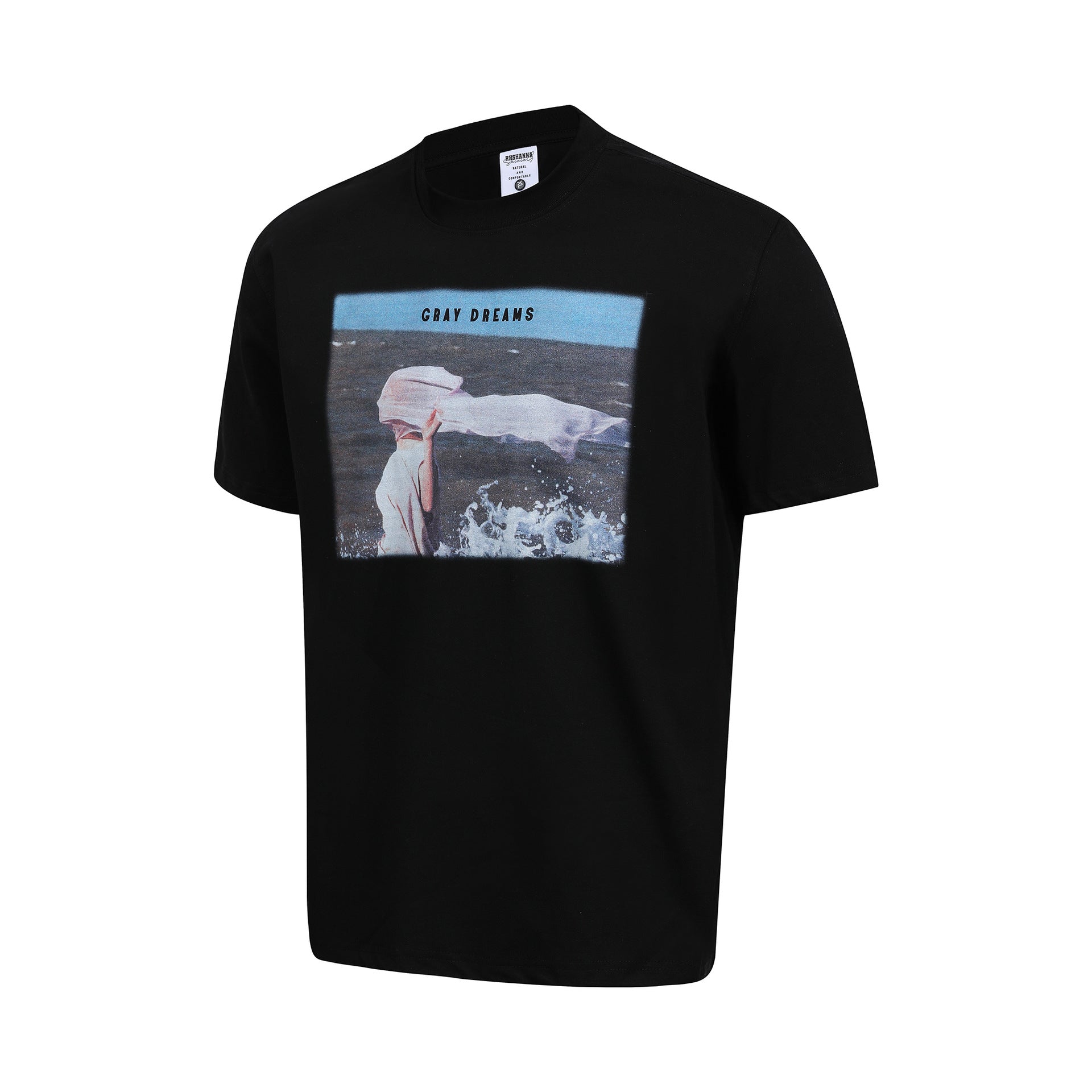 Portrait Graphic Print Short Sleeve T-Shirt