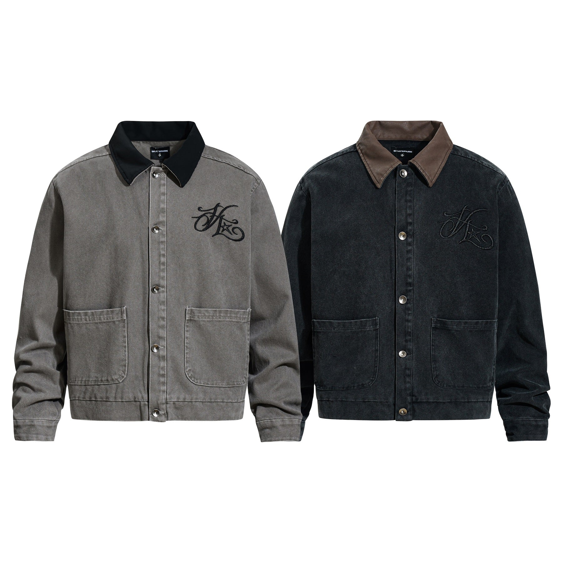 Canvas Embroidery Jacket