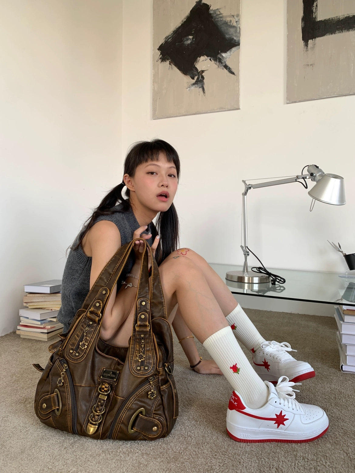 Y2K Spicy Girl Underarm Wasteland Bag