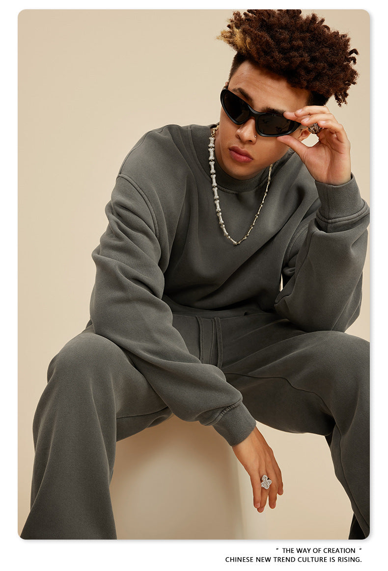 Oversize Washed Sweatshirt