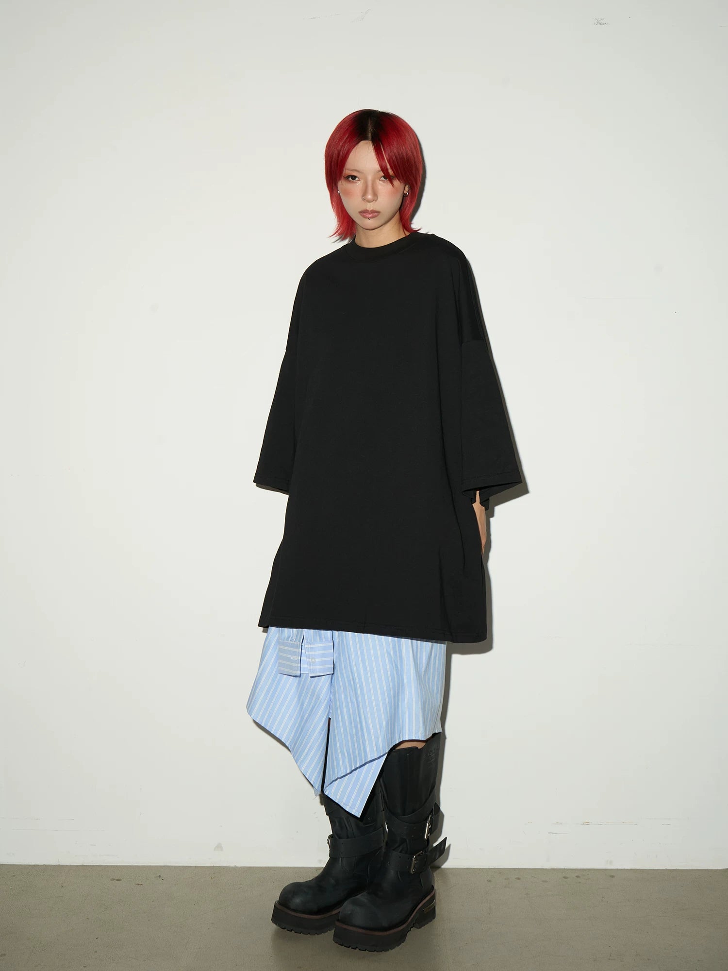 Oversize Longline Short Sleeve T-Shirt