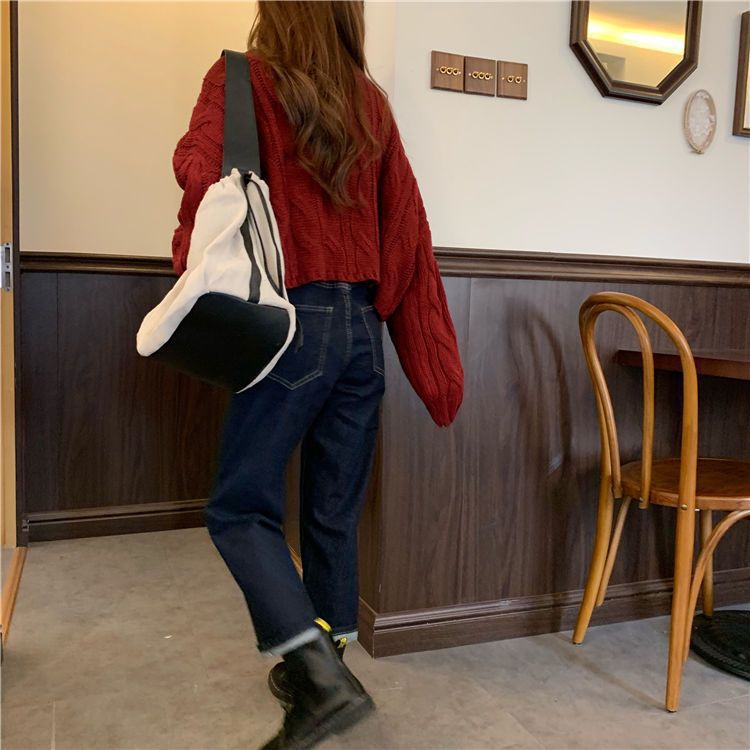 Turtleneck Patterned Sweater