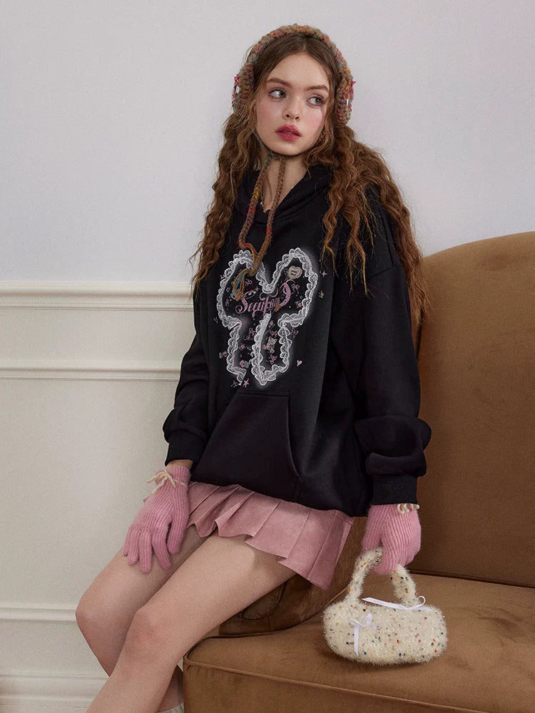 Windproof Oversize Pullover Hoodie