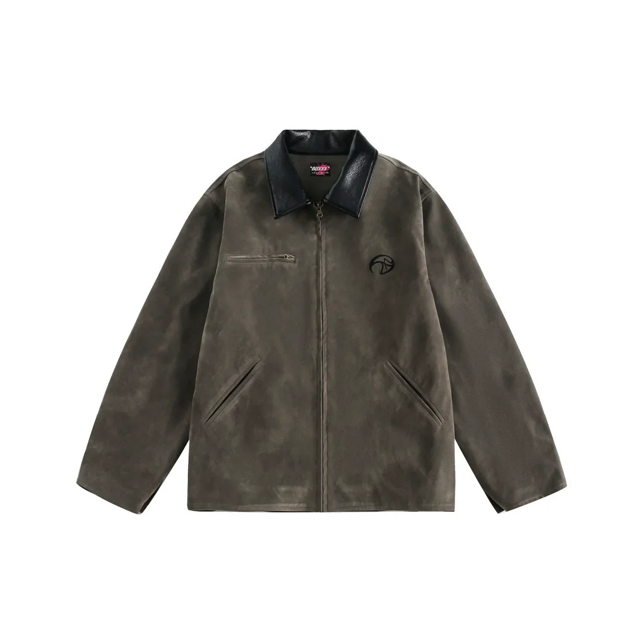 Embroidery Suede Jacket