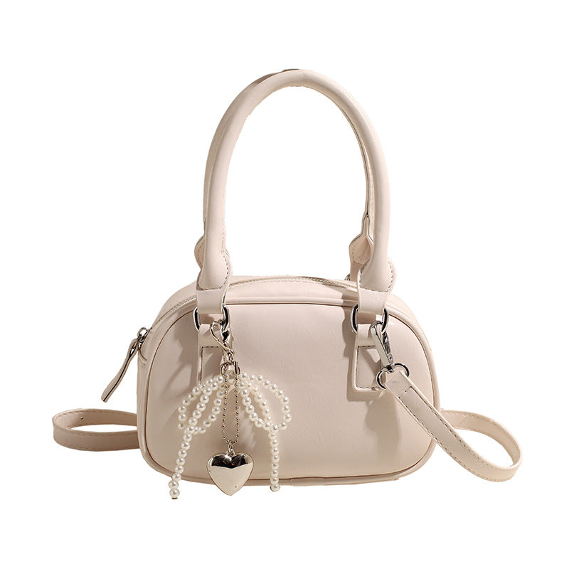Mini Handbag With Cherry Pearl Bow Decoration