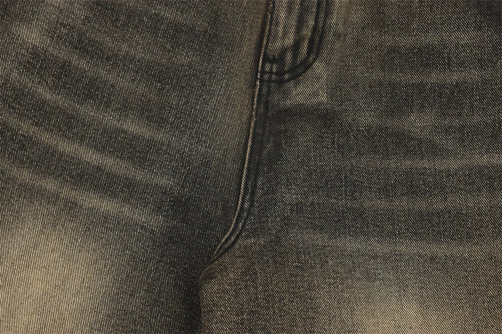 Pantalones cortos vintage lavados y arrugados