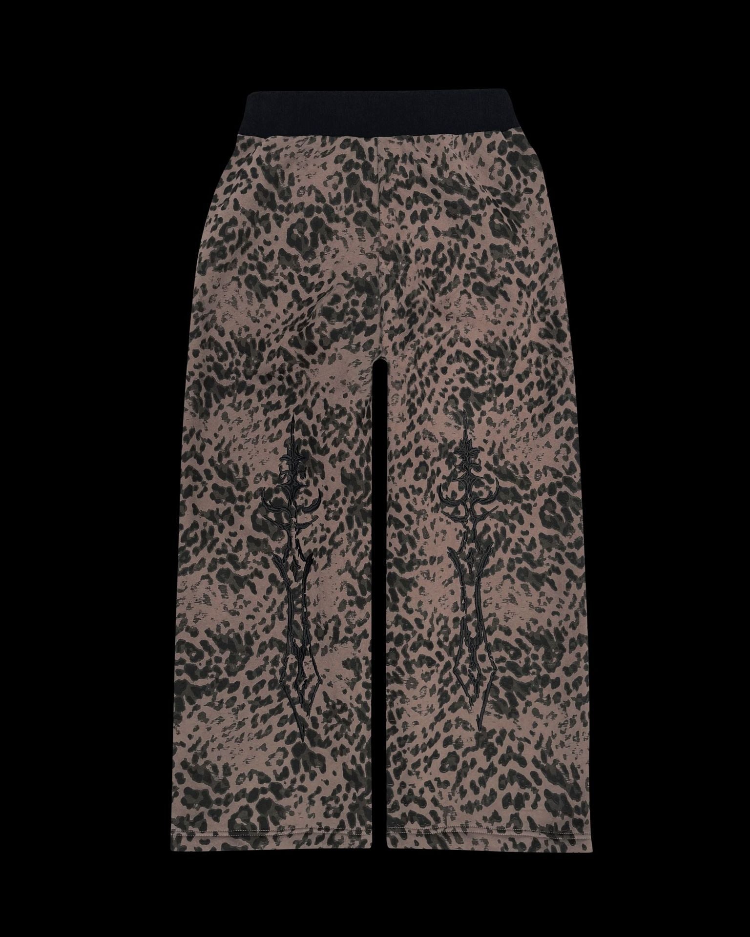 Conjunto de top corto y pantalón con efecto tie-dye Y2K