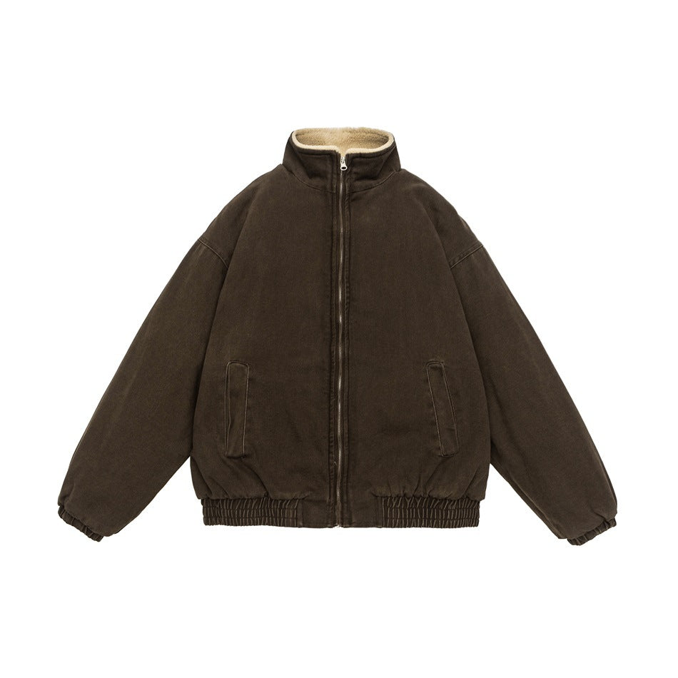 Retro Workwear Lambswool Jacket