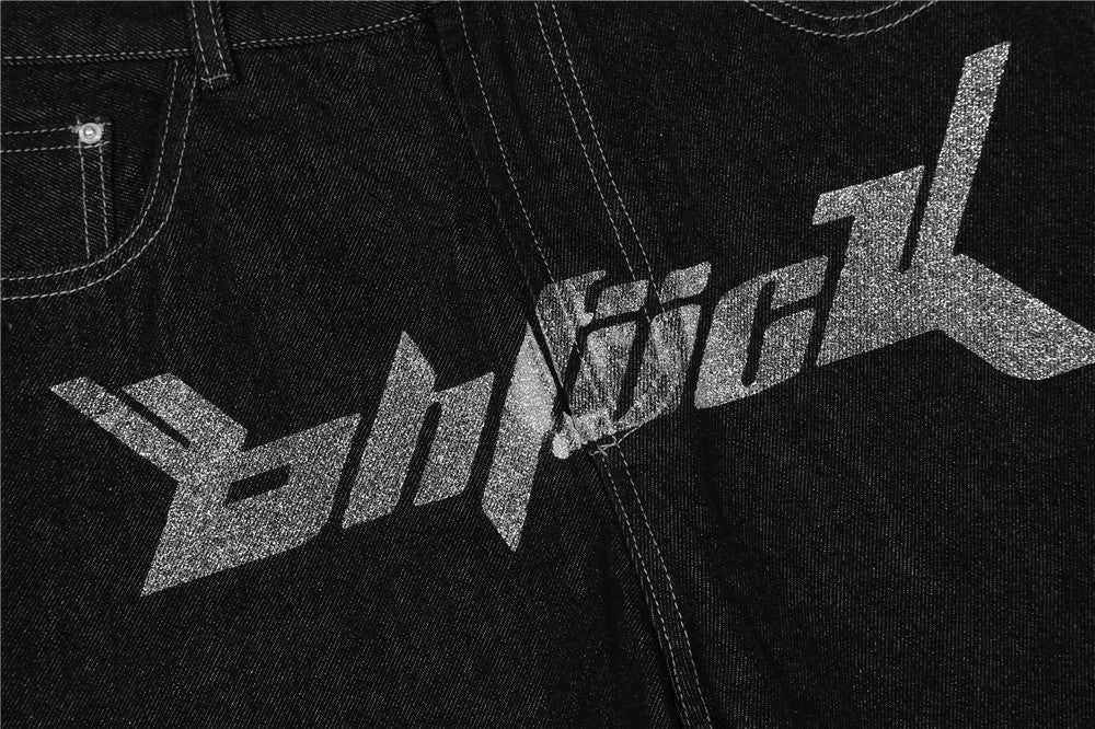 Dollars Printed Denim Jeans