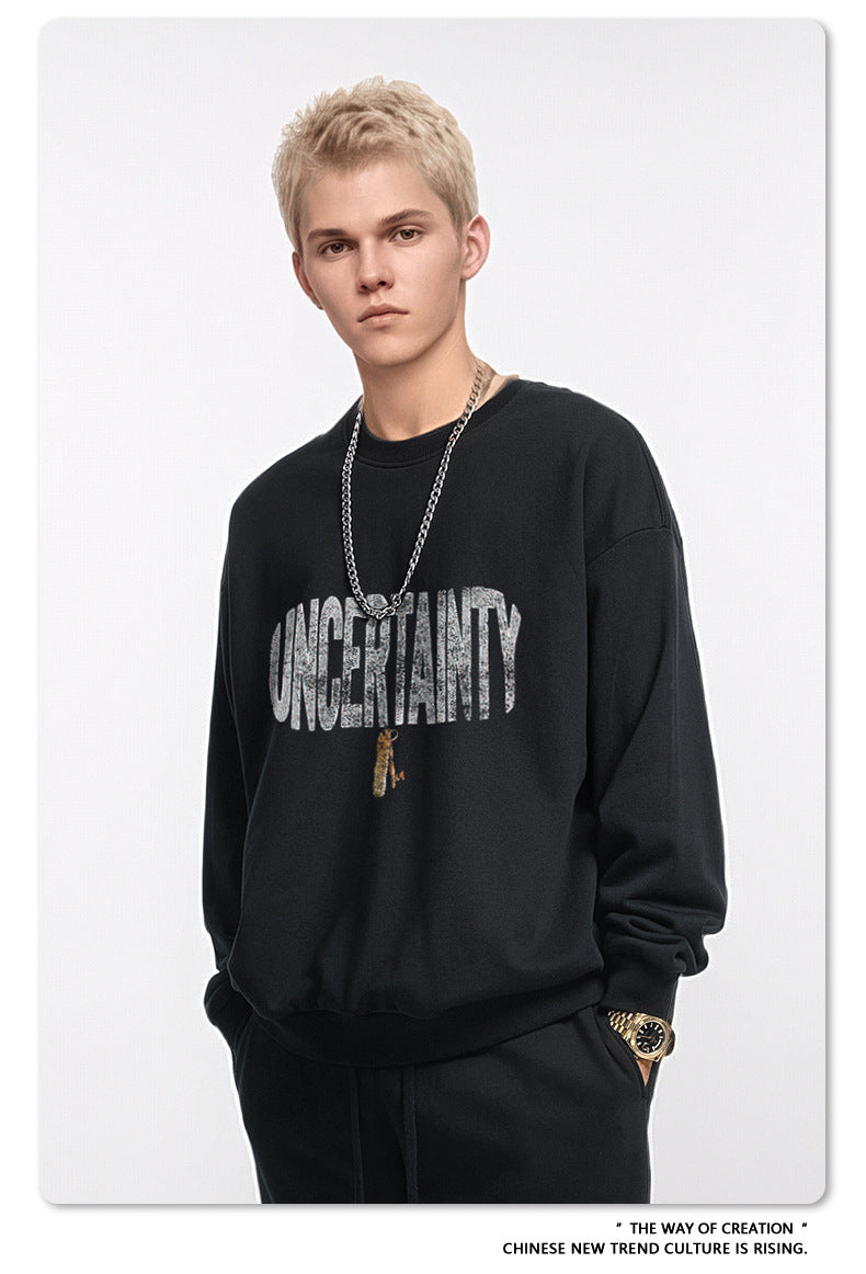 Oversize Round Neck Sweatshirt