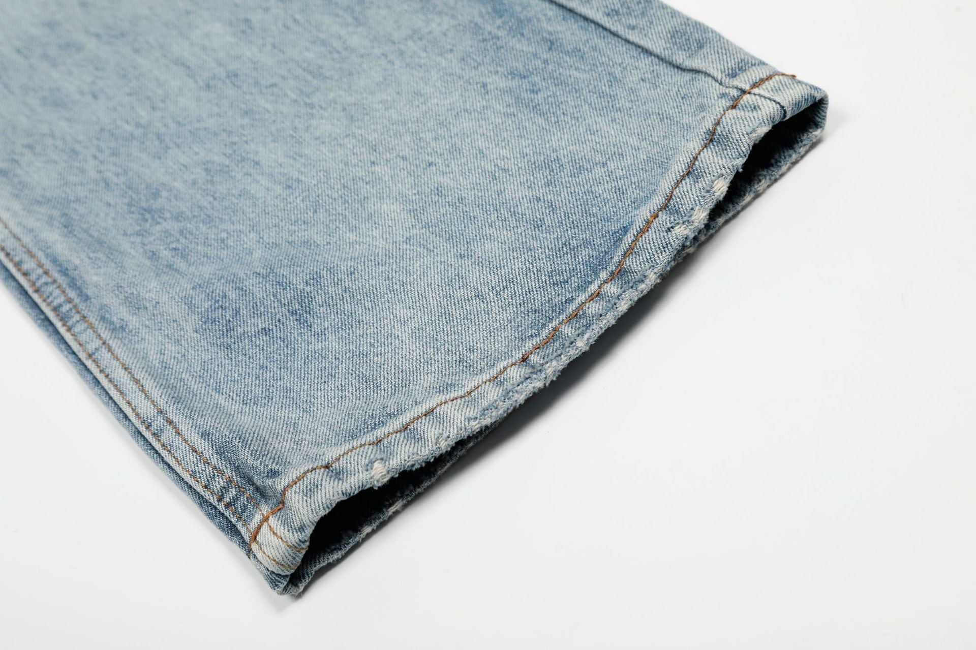 Washed Damage Flare Denim Jeans
