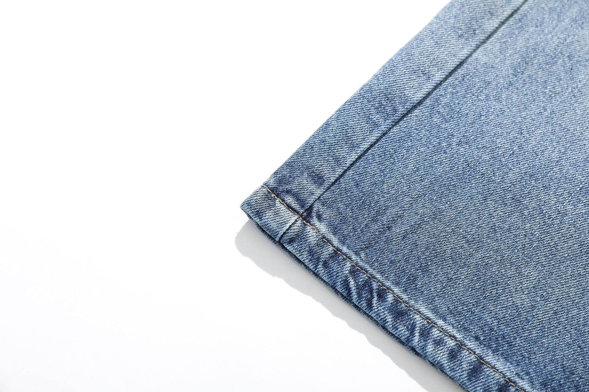 Washed Damage Flare Denim Jeans