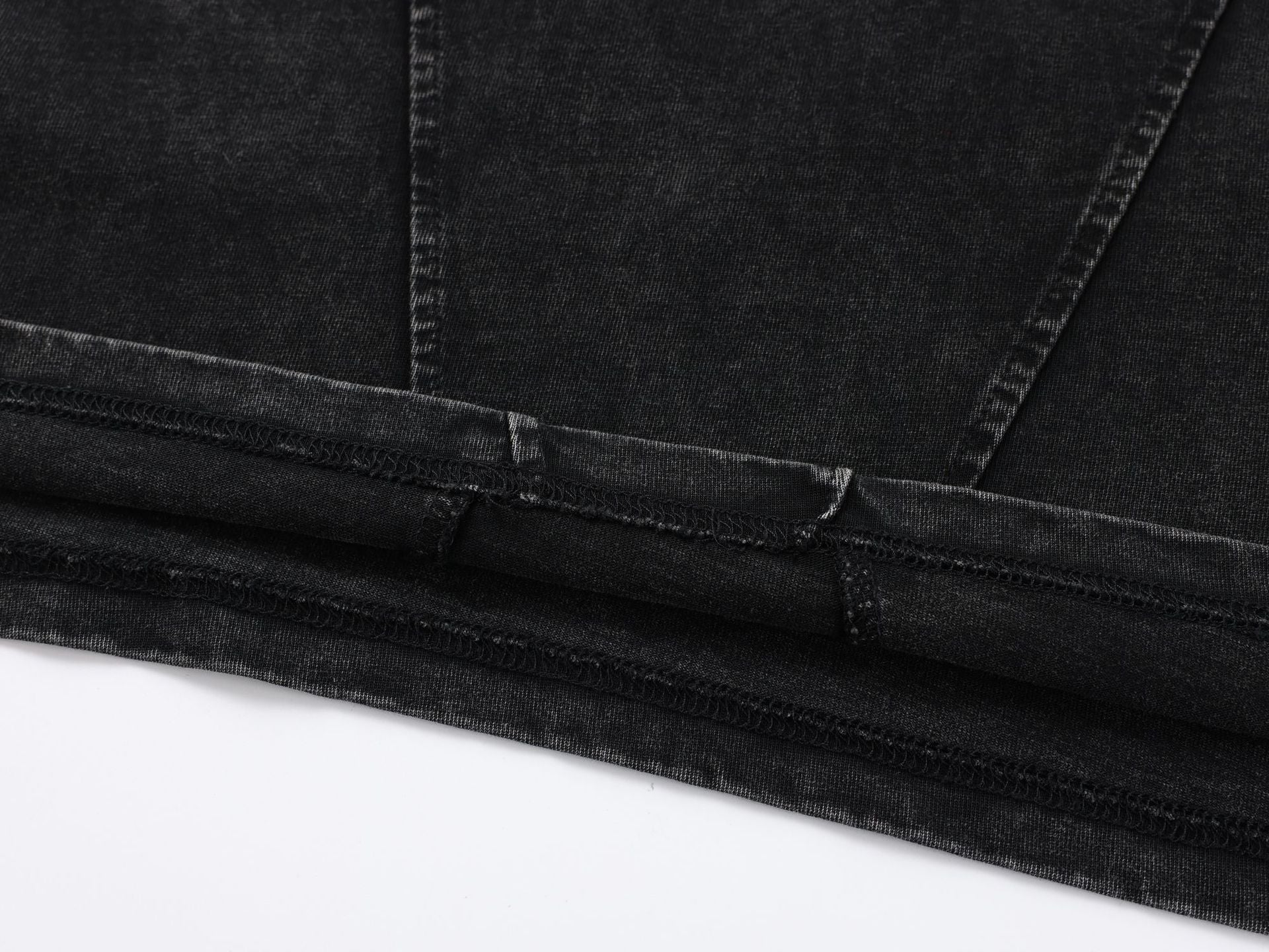 Washed Panel Short Sleeve T-Shirt