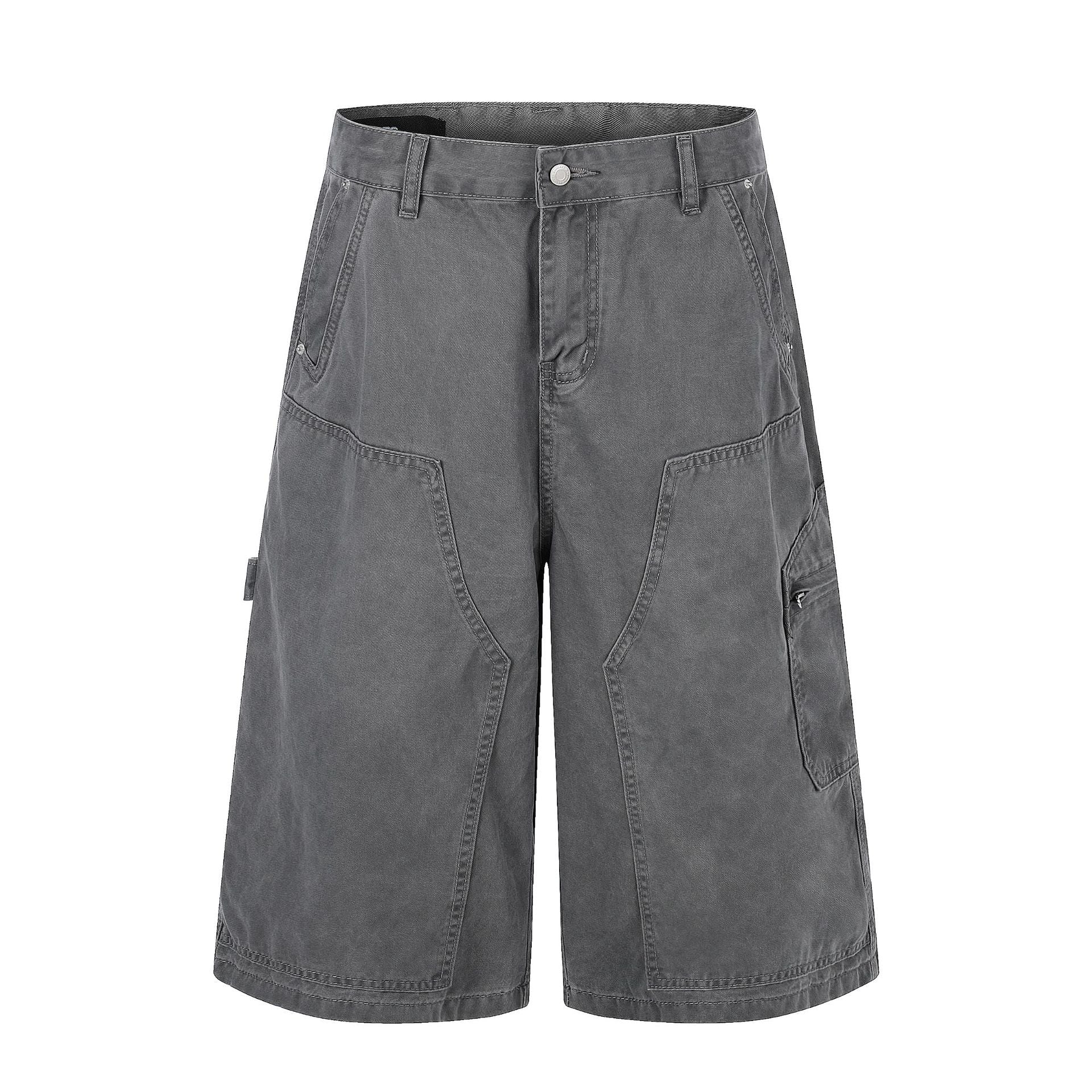 Washed Cargo Jort