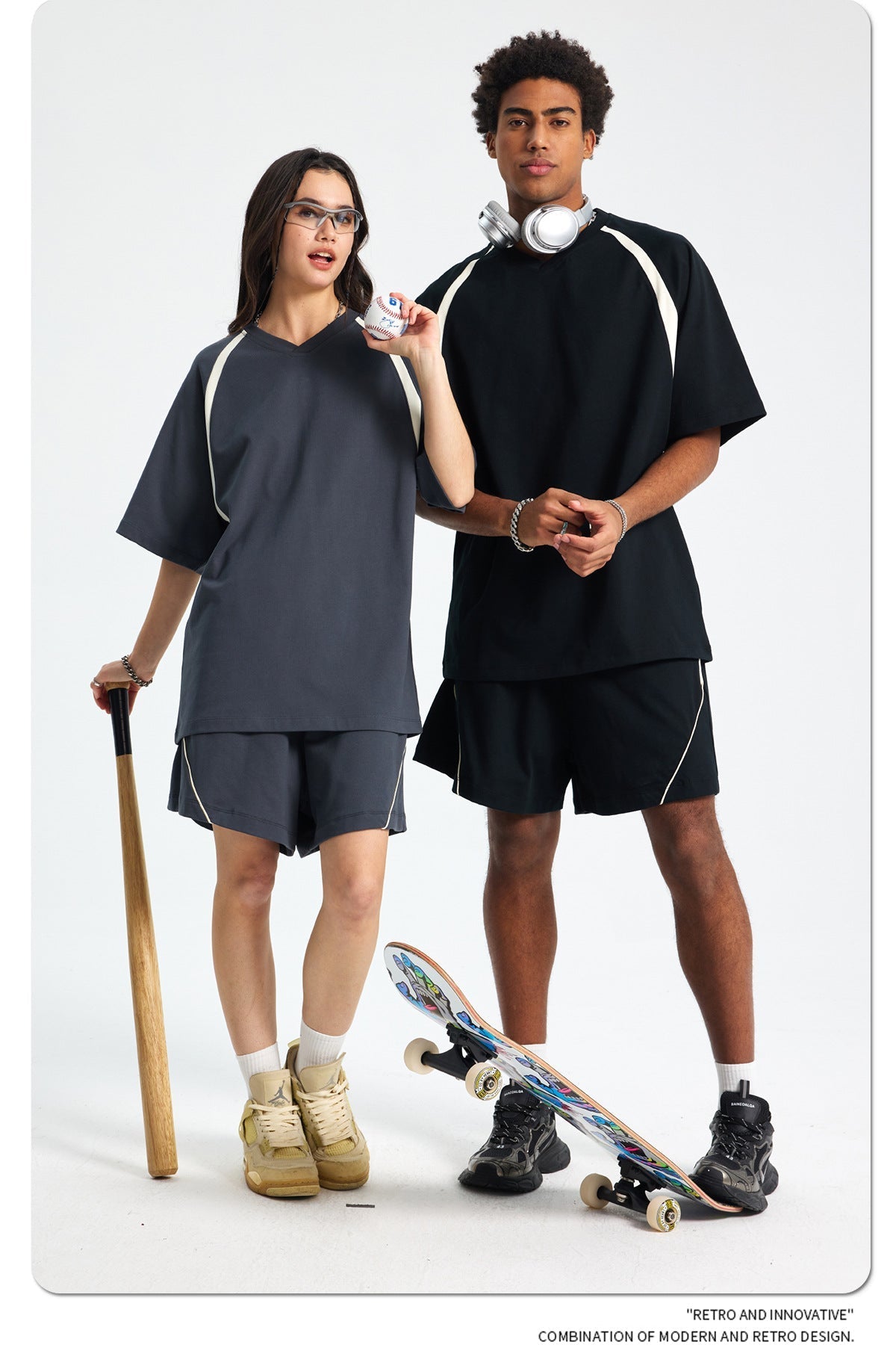 Quick-Dry Breathable Short Sleeve T-Shirt & Short Setup
