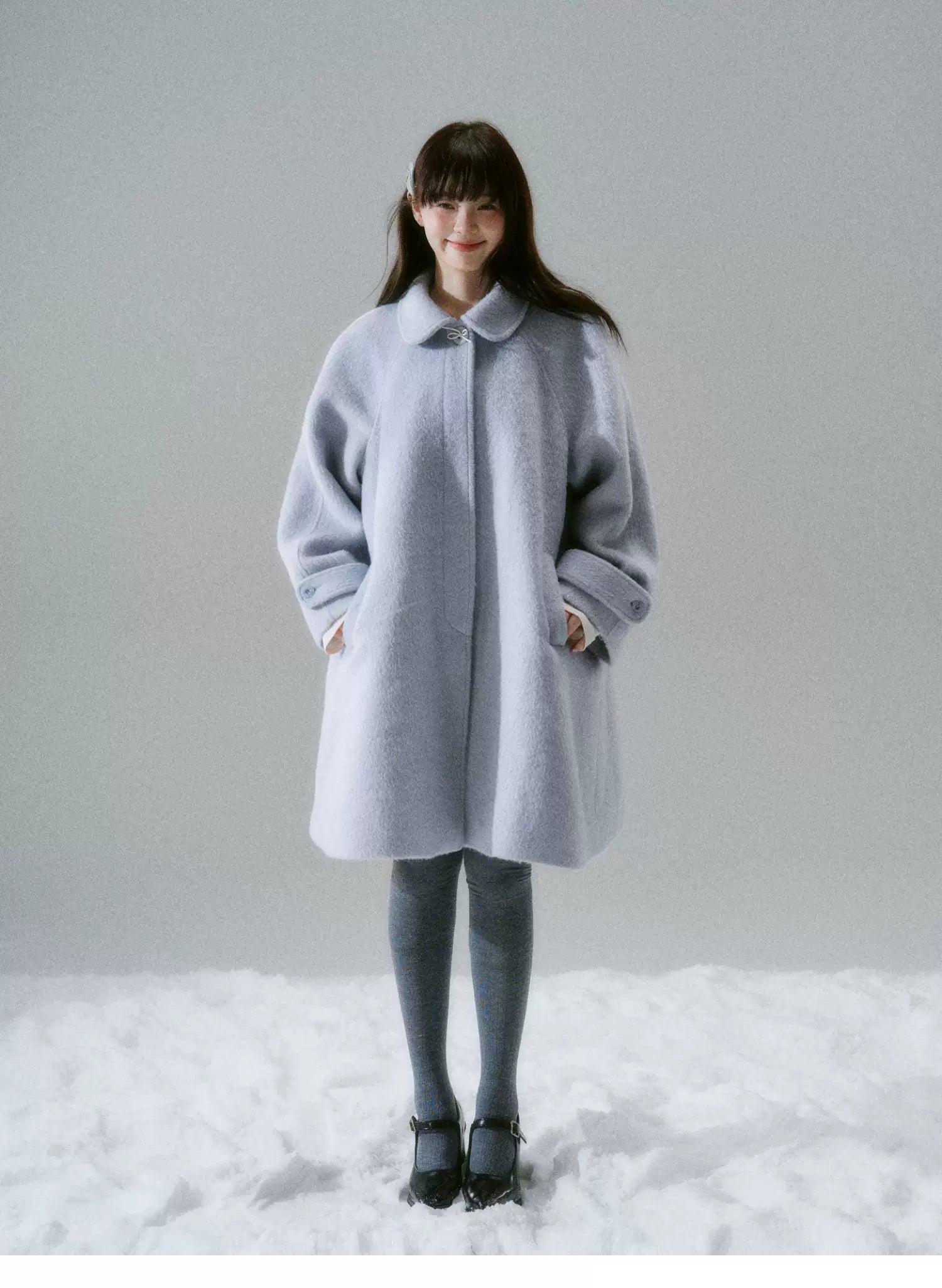 Flower Accent Coat