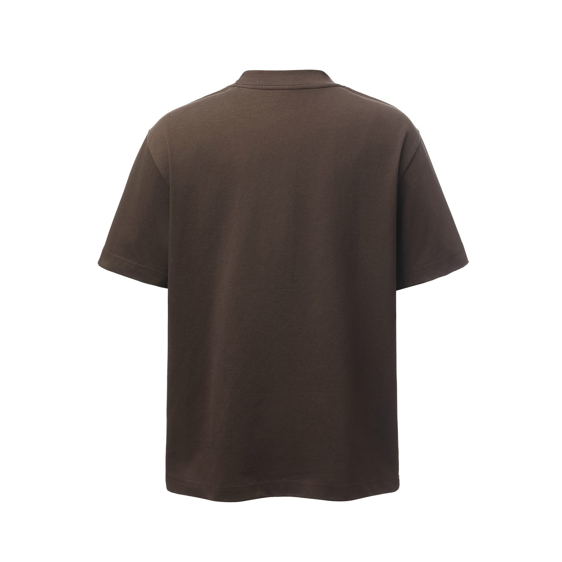 Bleach Washed Logo Print Short Sleeve T-Shirt