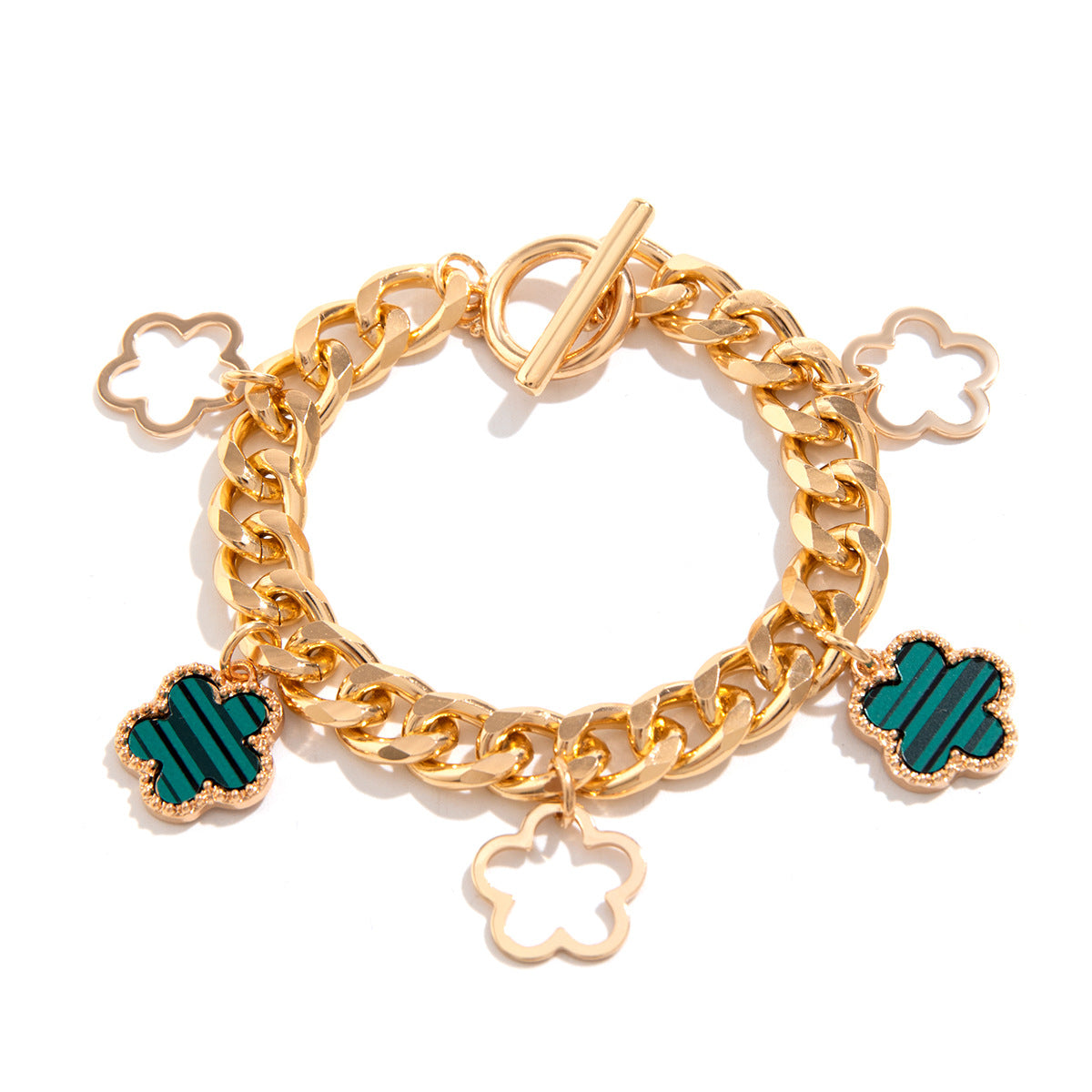 French Clover Style Necklace