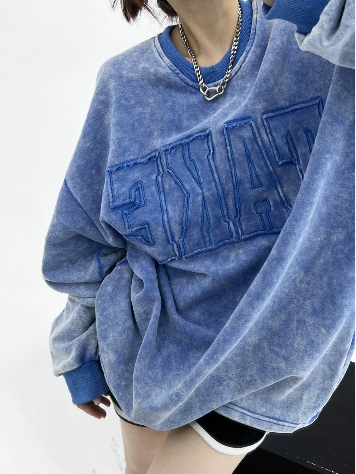 Washed Oversized Sweatshirt