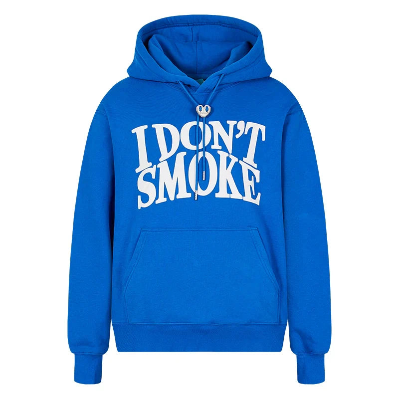 Sudadera con capucha y estampado de letras de forro polar