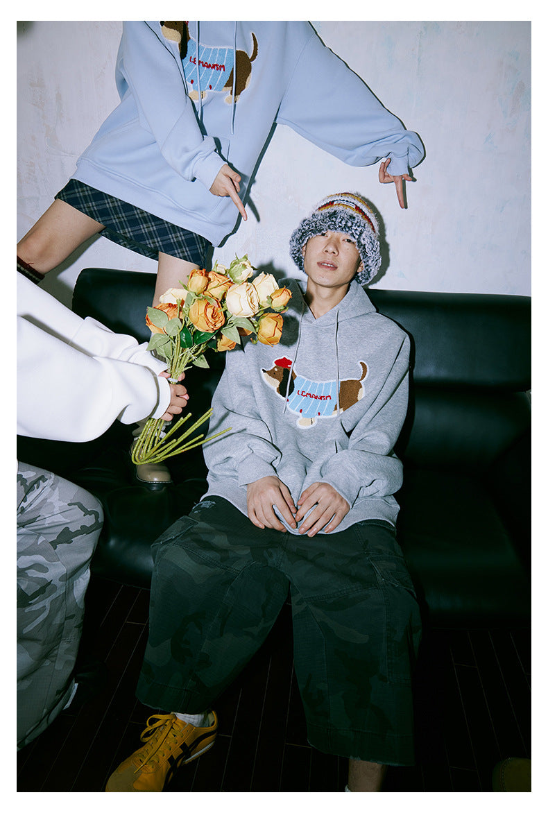 Embroidered Couples Hoodie - Valentine Edition