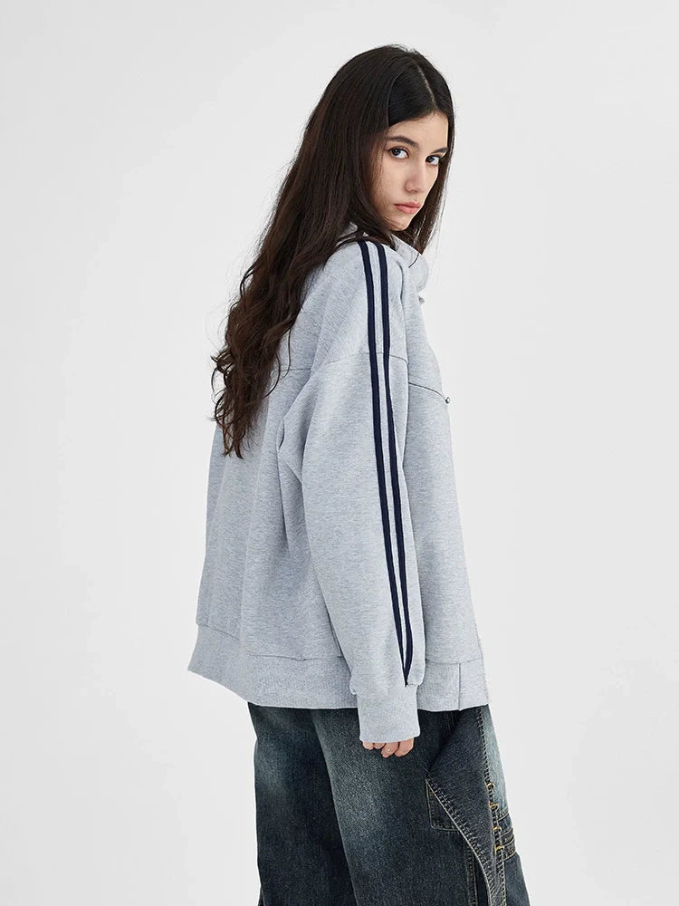 Side Stripes Sporty Truck Jacket