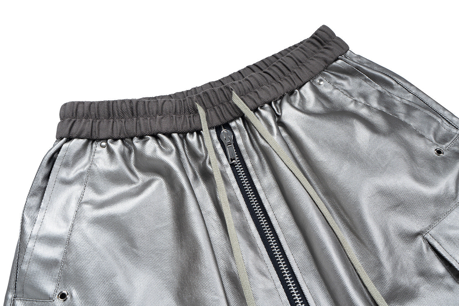 Matte Coated Cargo Short