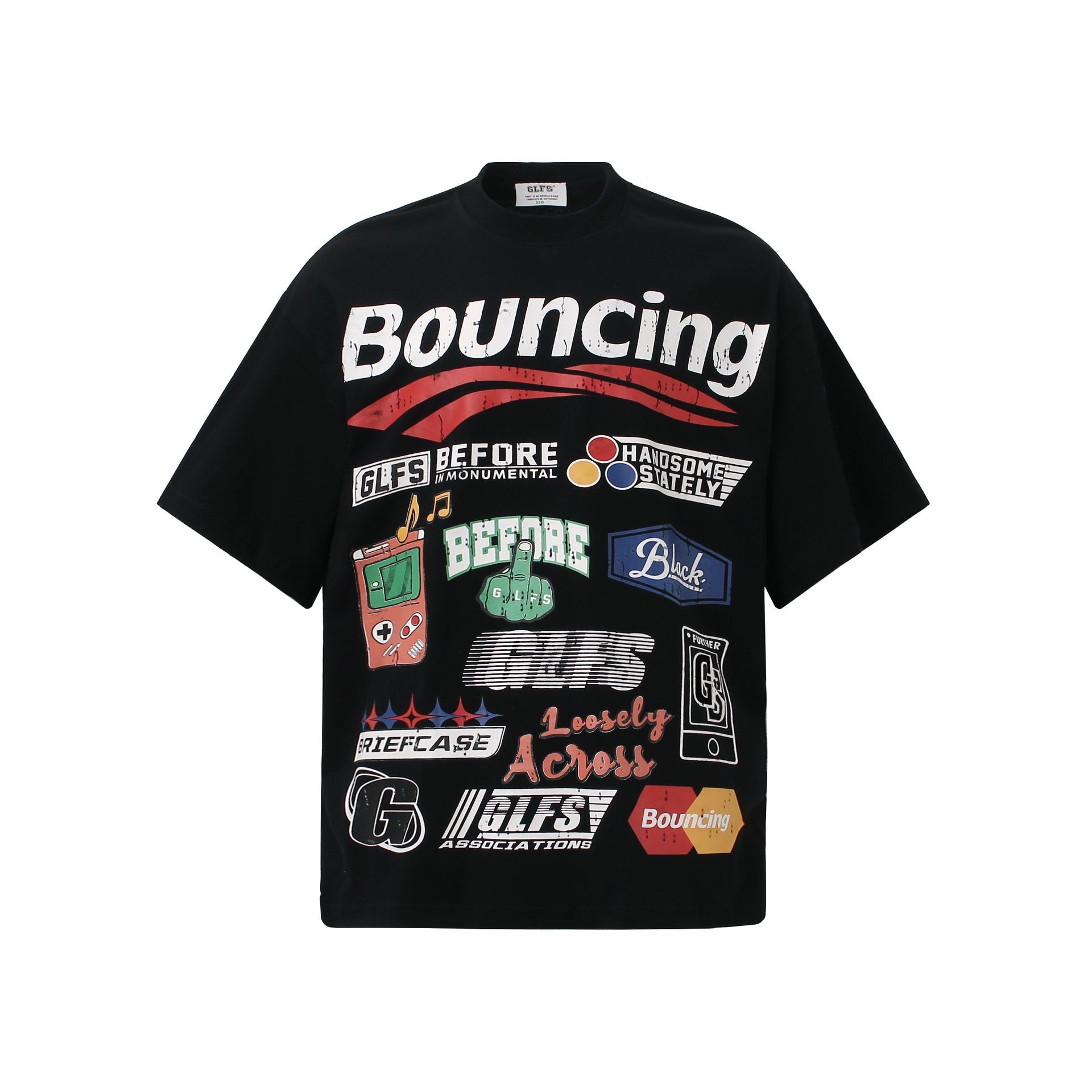 Letter Print Graphic Short Sleeve T-Shirt