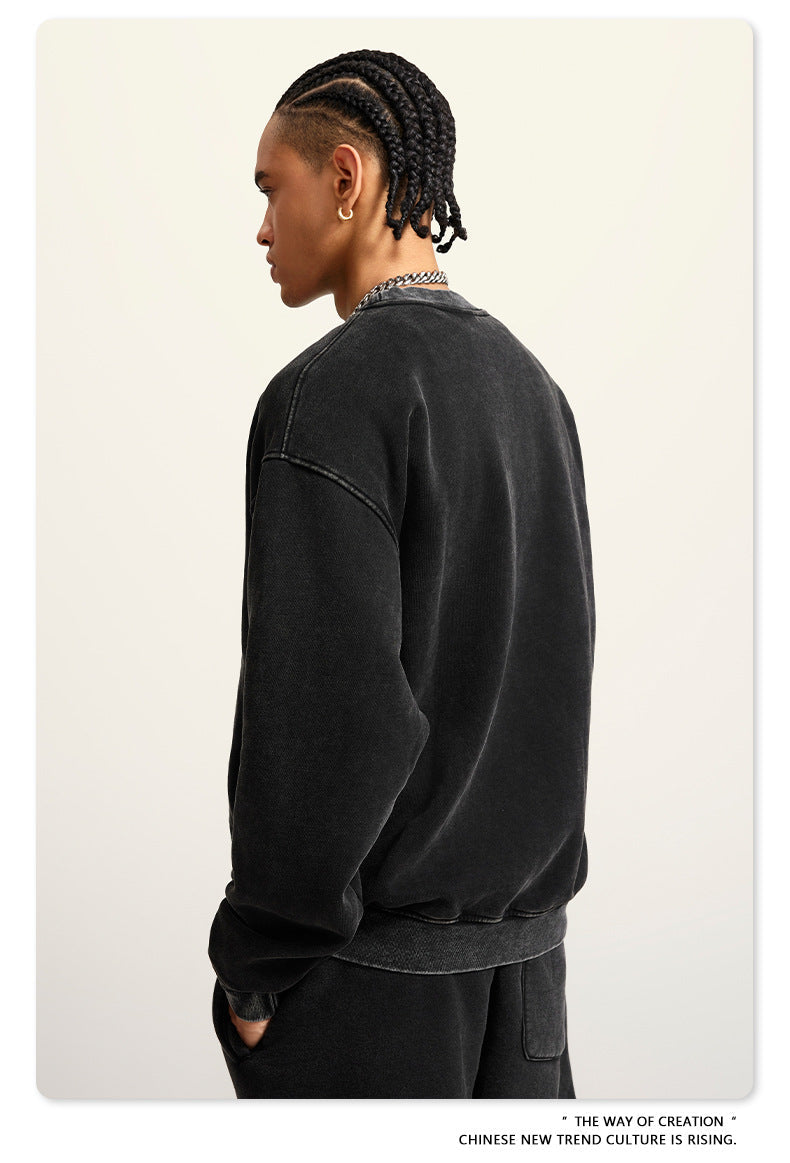 Oversize Washed Sweatshirt