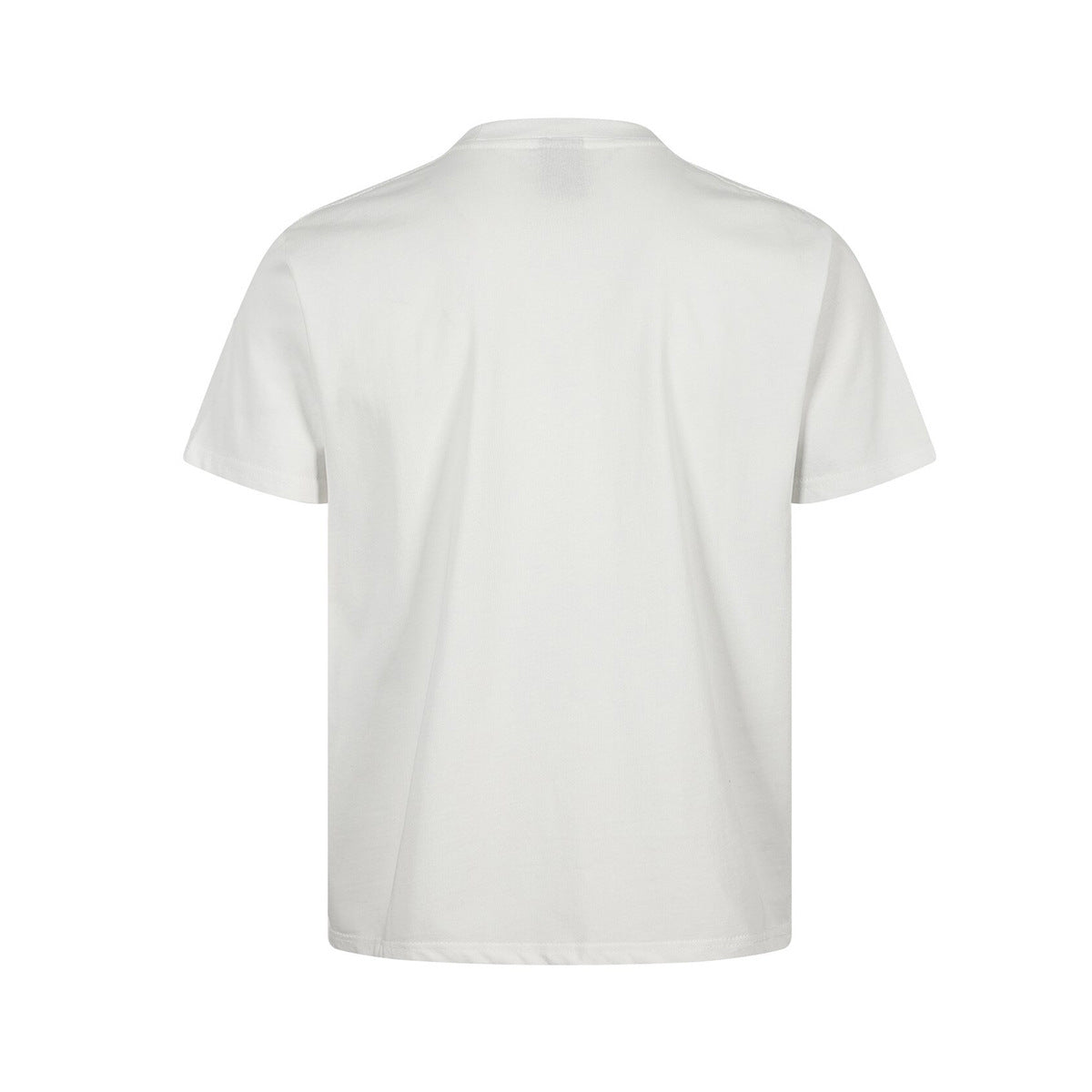 Graffiti Print Cotton Short Sleeve T-Shirt