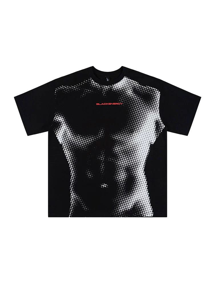 Street Muscle Herren T-Shirt mit Aufdruck