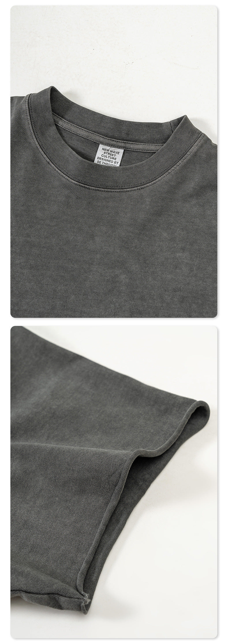 Washed Heavyweight Short Sleeve T-Shirt & Short Sweatpants Setup