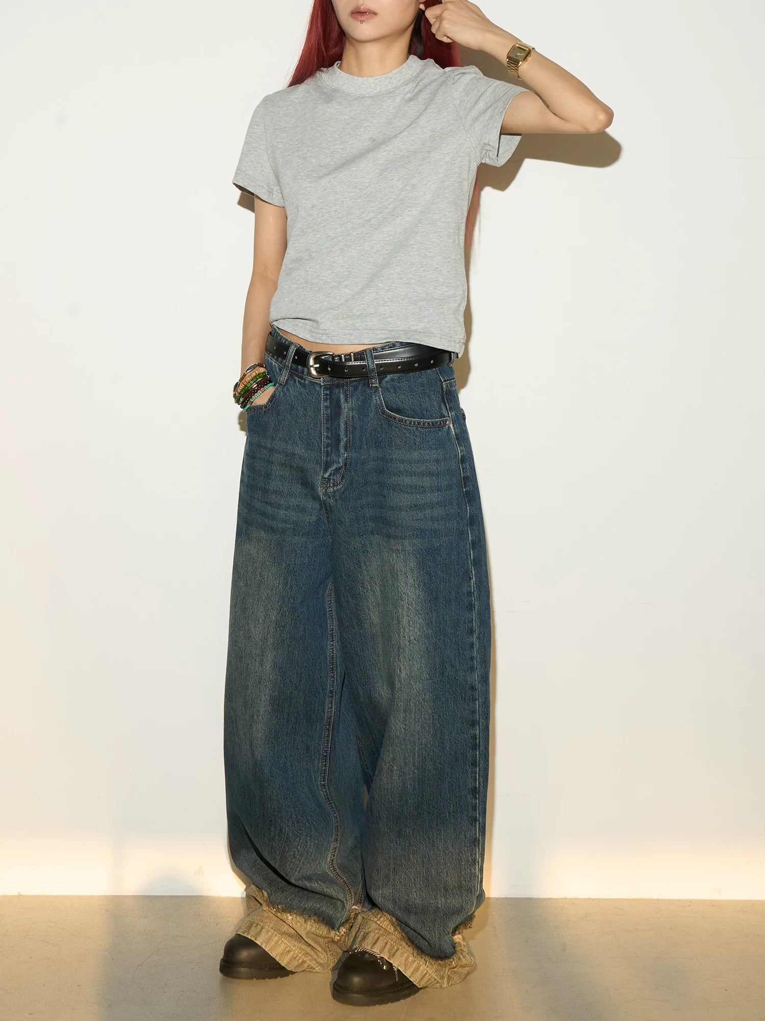 Plain Fitted Short Sleeve T-Shirt
